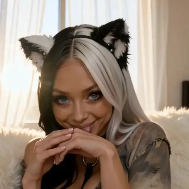 Still from episode 1 of Kitty Kittara