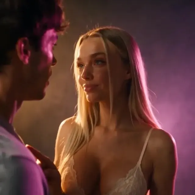 Still from episode 1 of She's Not Real
