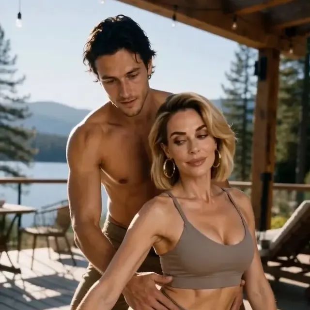 Still from episode 1 of Staycation with My Fiancee's Mother